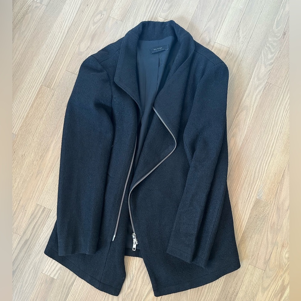 Religion men’s XL overcoat jacket